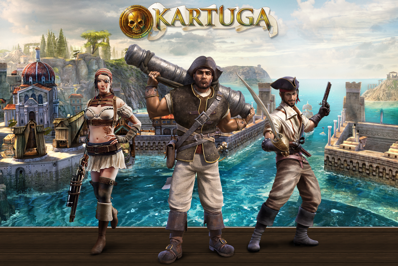 Видео игра пираты