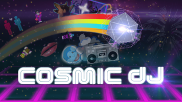Cosmic DJ - Key Art