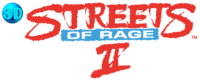3D Streets of Rage 2 logo (EU Version)