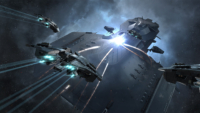 EVE Online - Stealth Bomber Attack