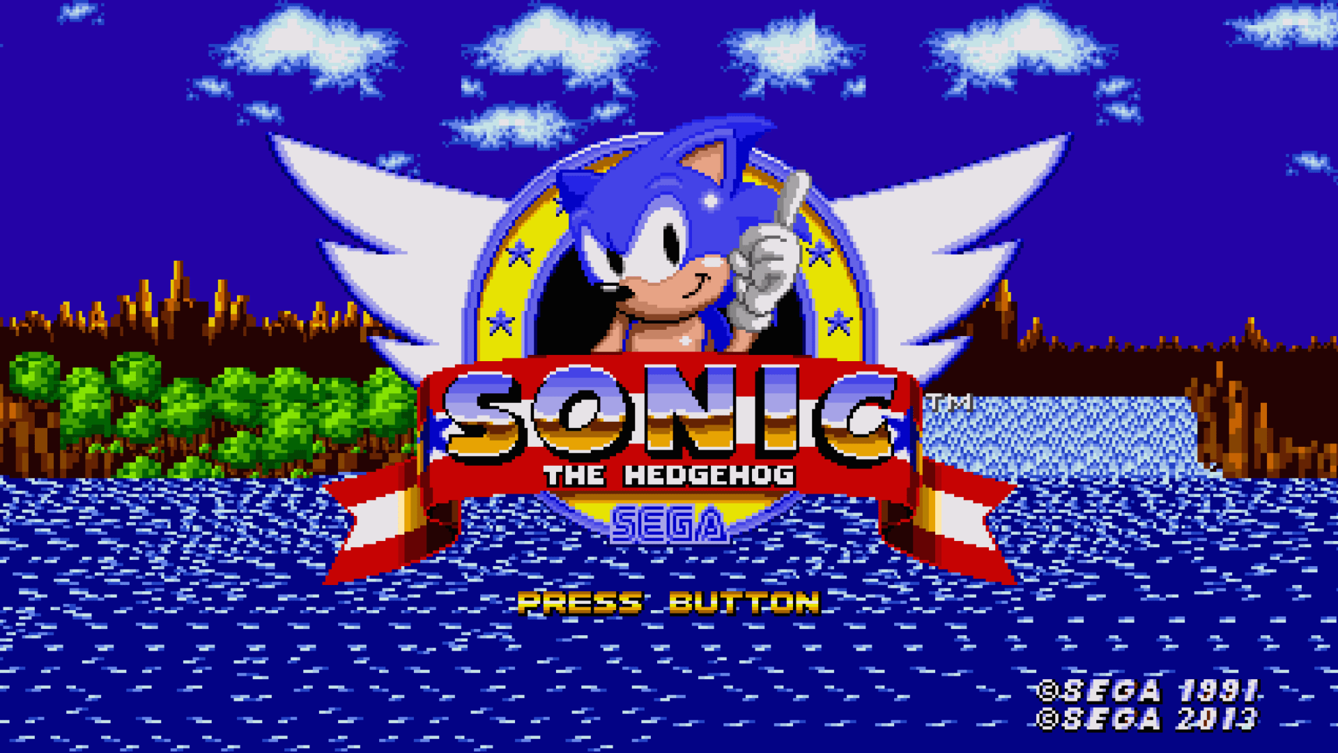 Игра соник the hedgehog