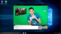 XSplit_Broadcaster Main Screen on Desktop