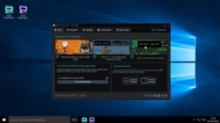 XSplit_Gamecaster Start Screen on Desktop