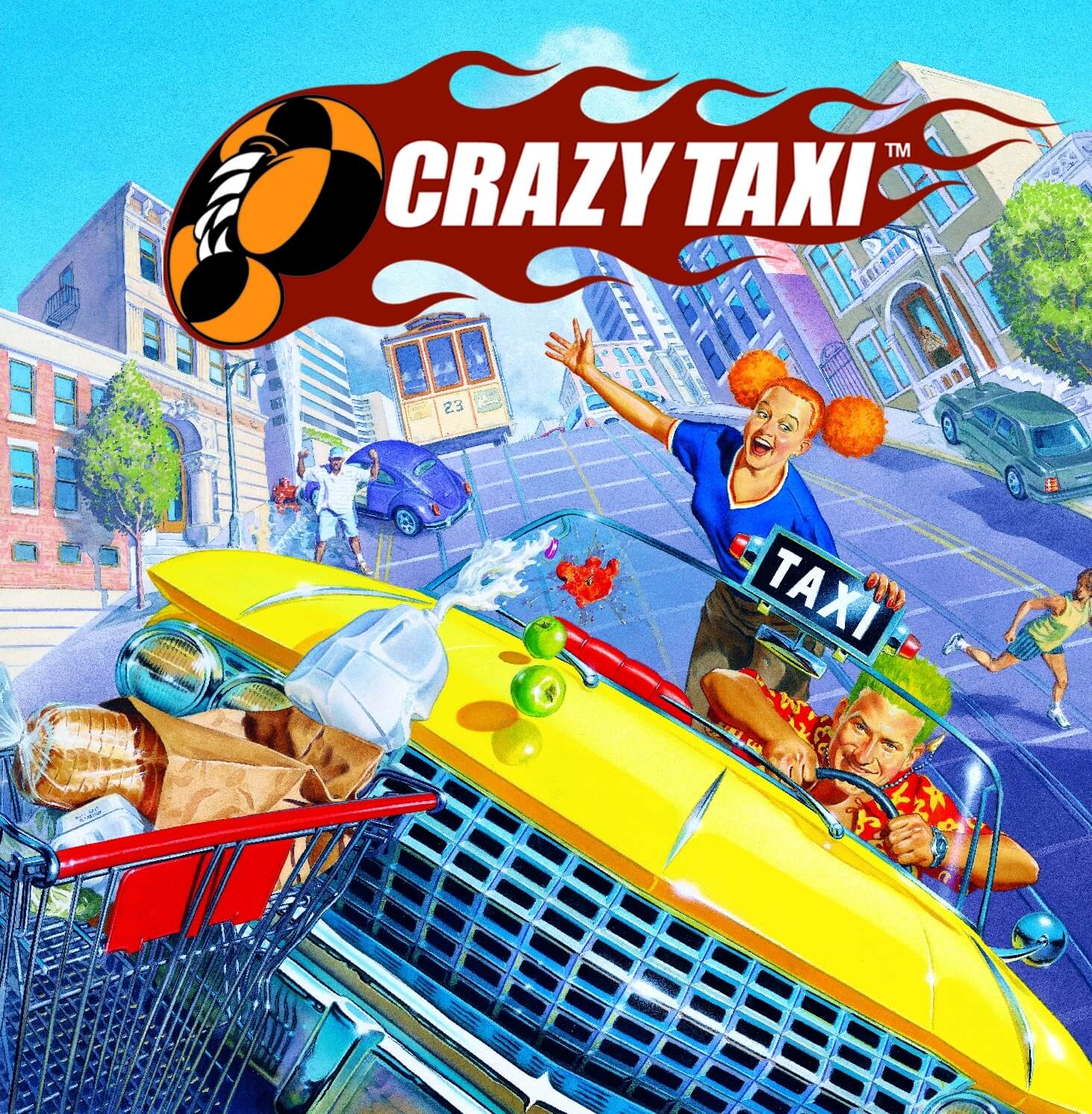 The original 'Crazy Taxi' is free to play on your smartphone