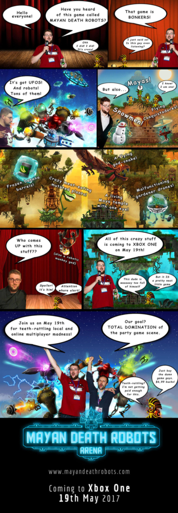 Review Comic -Xbox announcement