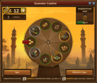Forge of Empires Summer Casino