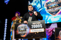 SWC2017_Kabzon from Russia wins tournament with 2000 USD prize and trip to LA final on Nov 25