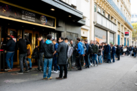 SWC2017_The line outside Le Comedia stretched around the block and event was sold out