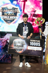 SWC2017_Thánh-Đỏ5- from Germany comes second in tournament with 1000 USD prize and trip to LA final on Nov 25