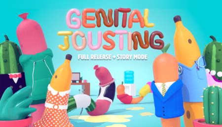 Genital Jousting - Launch Key Art