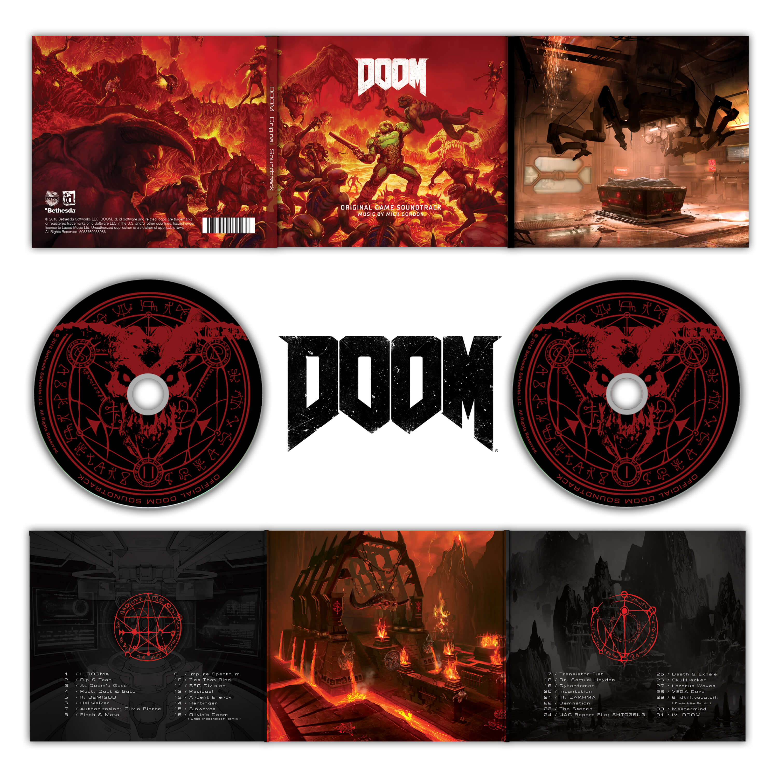 Doom 2016's award-winning soundtrack available on vinyl and CD