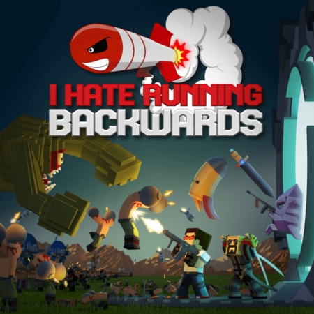 I Hate Running Backwards - Key Art