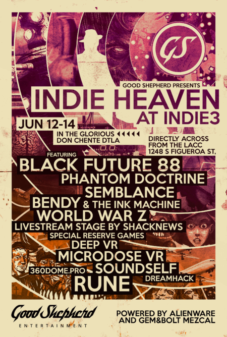 Indie Heaven flyer