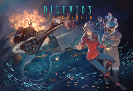 Diluvion Resubmerged Key Art with title