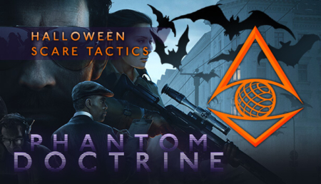 Phantom Doctrine Halloween Scare Tactics DLC Key Art