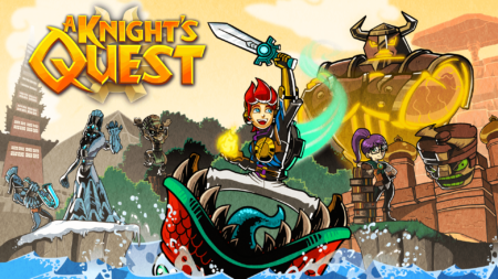 A Knight's Quest - Key Art