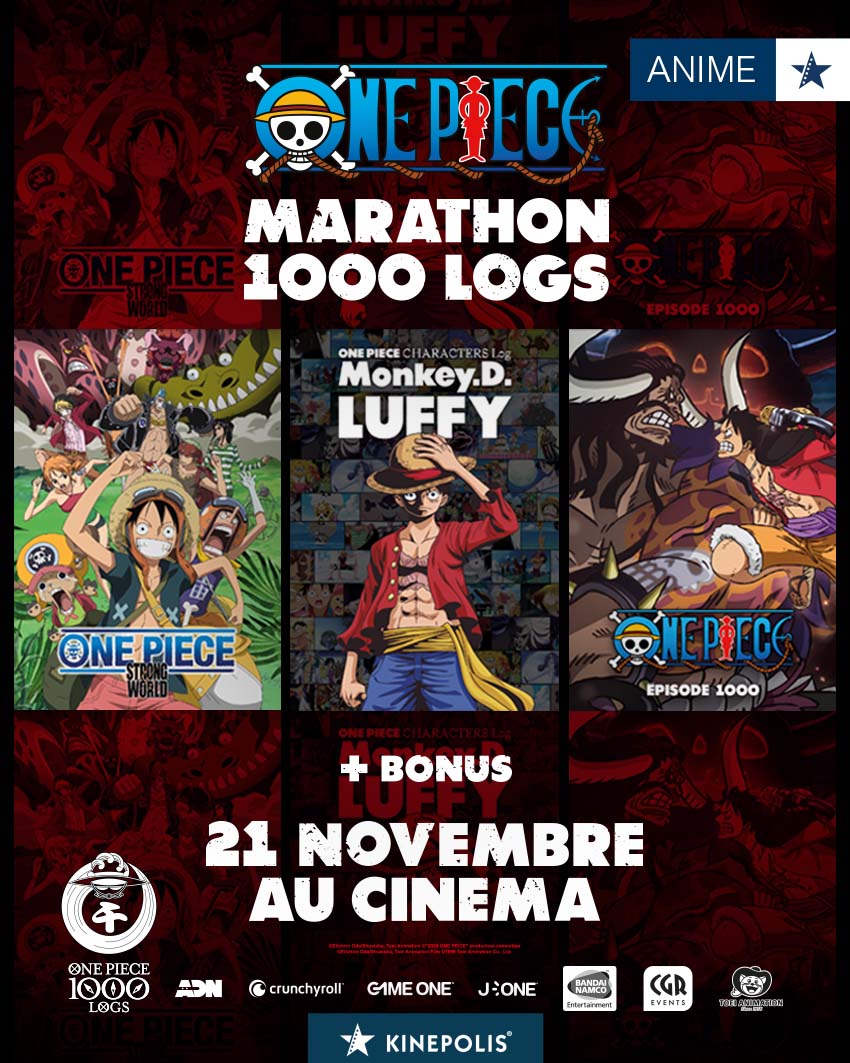 One Piece 1000 Logs Marathon Coming to France & Benelux on November 21st 👾  COSMOCOVER - The best PR agency for video games in Europe!