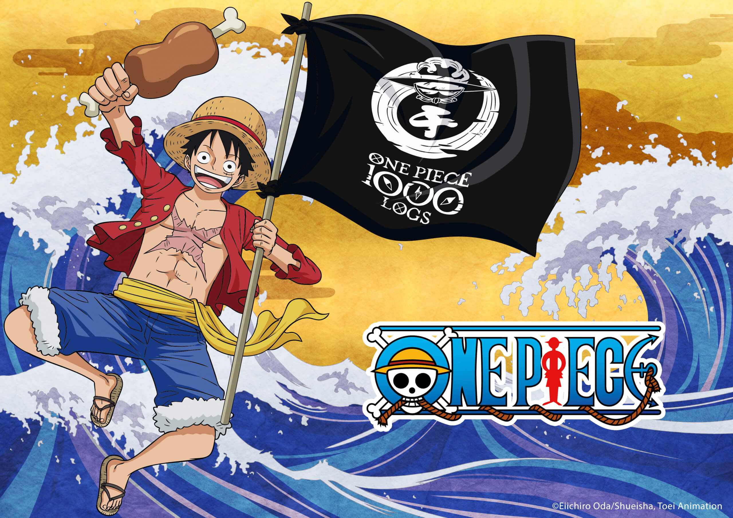 1 Second from 1000 Episodes of One Piece 