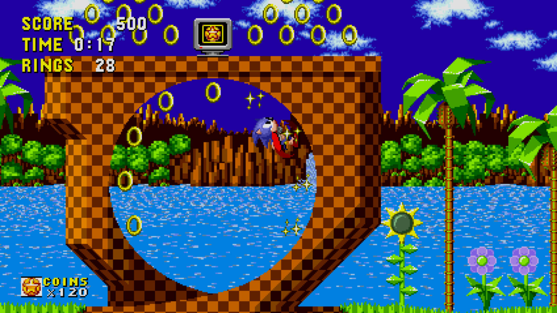 Play Sonic 1 - Return to the Origin (Backward Gameplay) • Sega Genesis  GamePhD