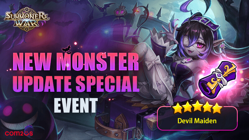 Summoners War: Sky Arena – Dimension Raid, 2A Living Armor, 2A  Frankenstein, and Devil Maiden with Update 8.0.8